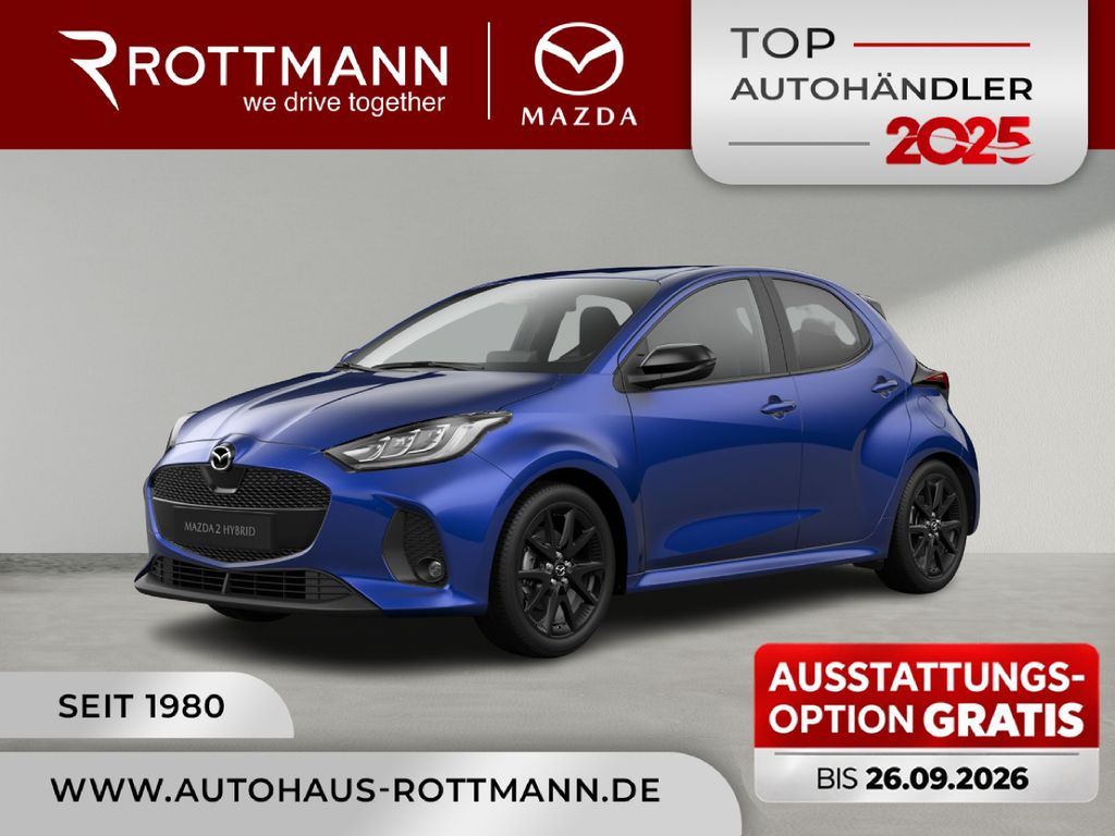 Mazda 2 Hybrid 2026 1.5 VVT-i 116PS Aut. HOMURA SoMo