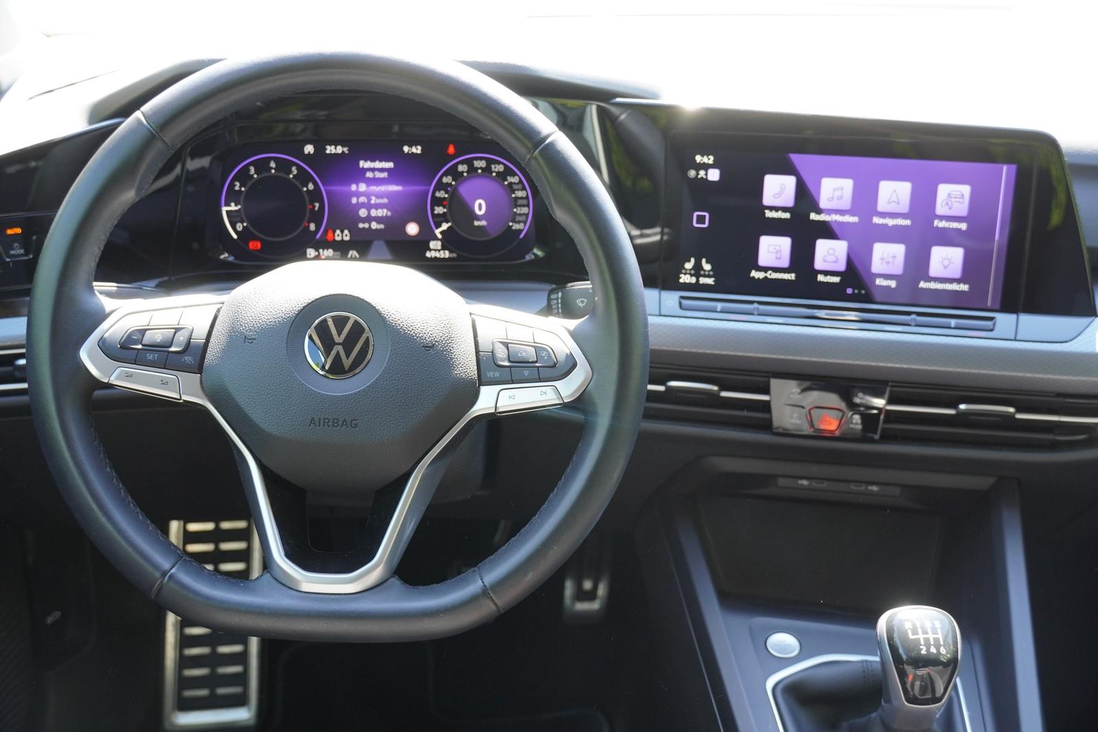Volkswagen Golf VIII 1.5 TSI Active LED ACC Standheizung, миниатюра 9