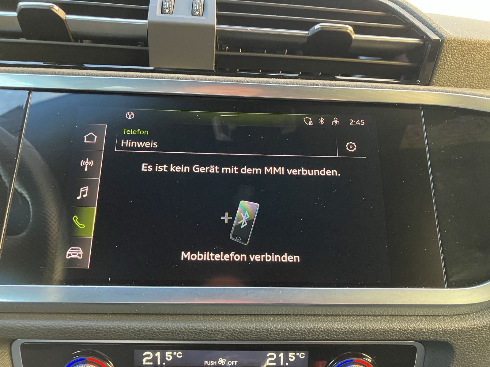 Fahrzeugabbildung Audi RS Q3 Sportback 2.5 TFSI quattro Matrix AHK AVC