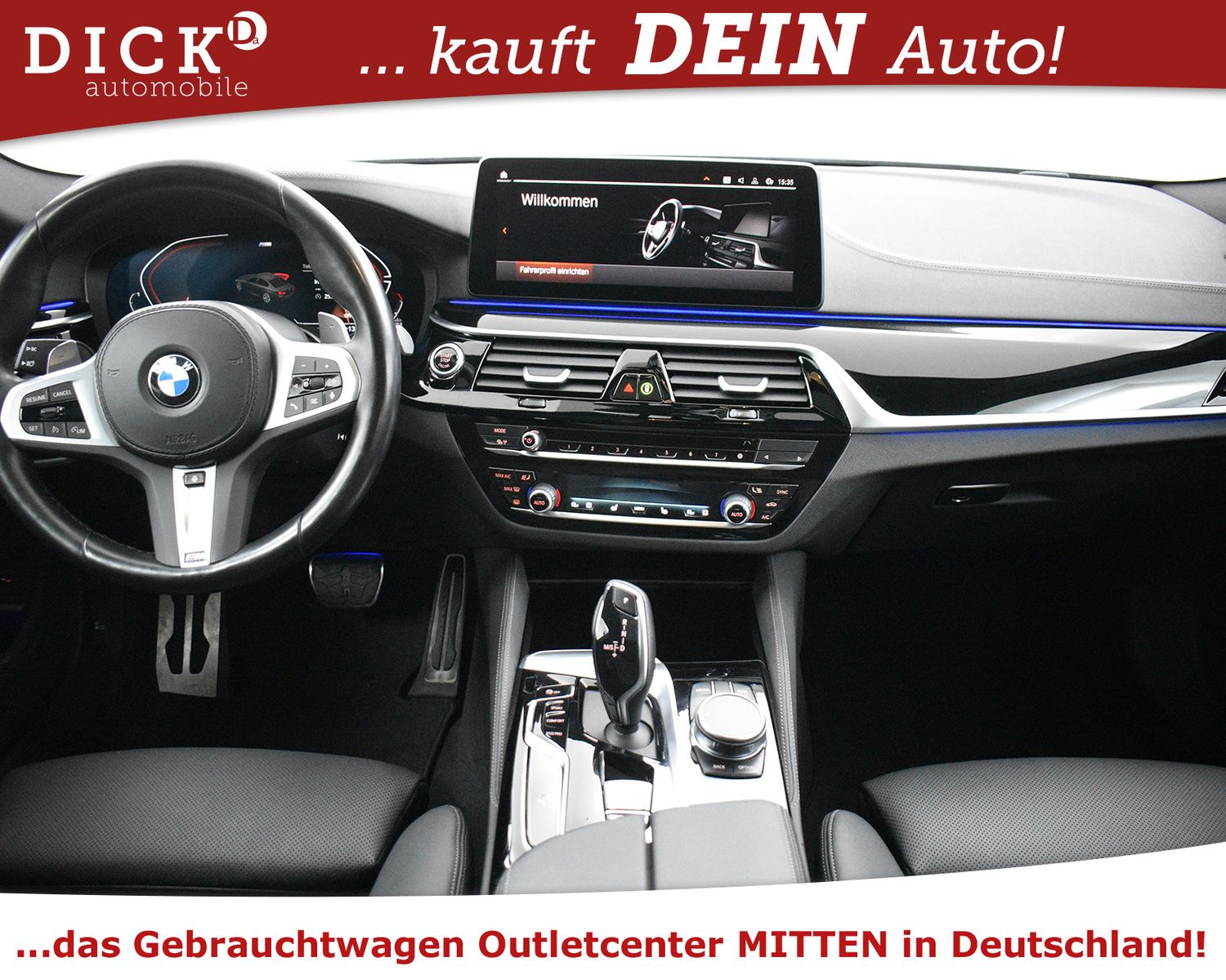Fahrzeugabbildung BMW 530d M Sport Aut. SHADOW+PANO+PROF+VIRTU+KAM+19"