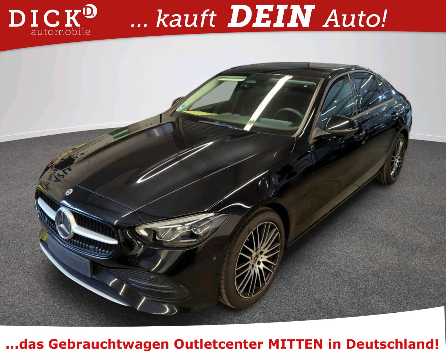 Fahrzeugabbildung Mercedes-Benz C 220d 9G LED/NAVI/VIRTU/SHZ/DAB/RFK/8Fa