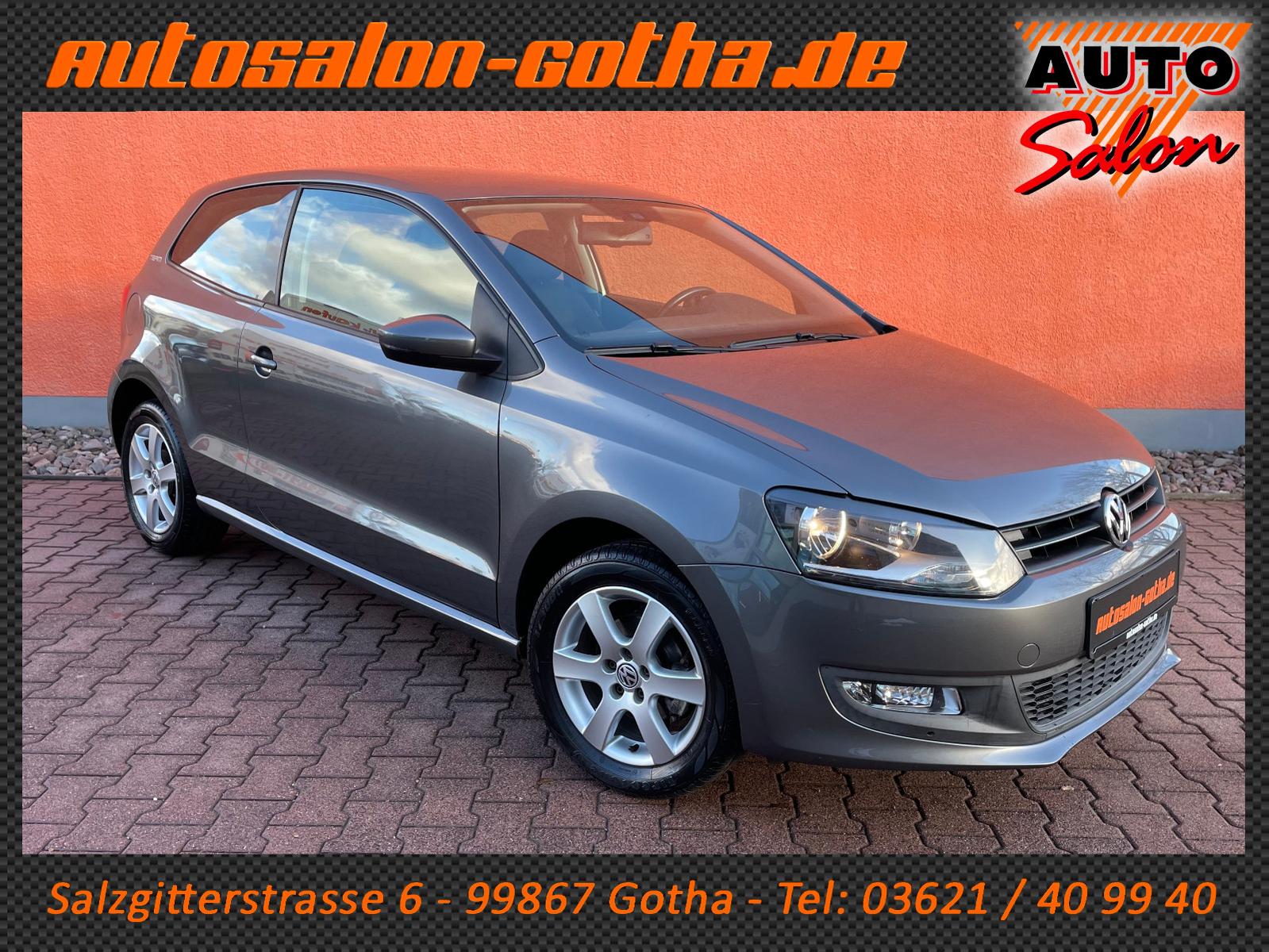Volkswagen Polo V Team 2.Hand KLIMA+PDC TEMPOMAT TÜV neu