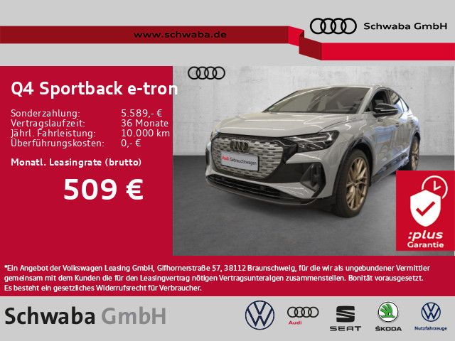 Audi Q4 Sportback e-tron 45 82 kW/h S line edit*8fach