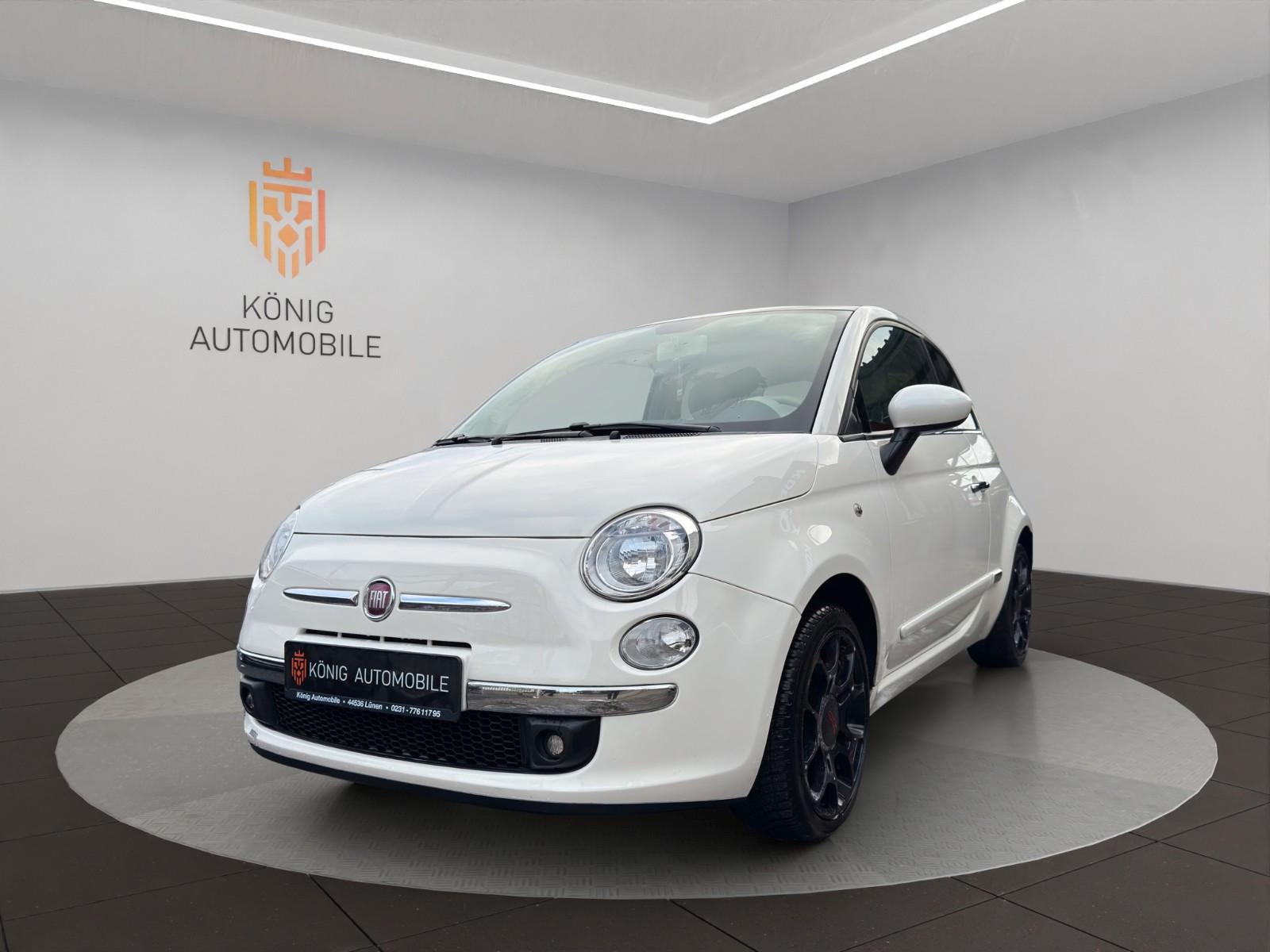 Fiat 500 Lounge/SONDERLACKIERUNG/LM/VOLLLEDER ROT