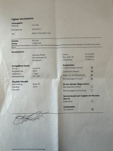 MYAUTOCENTER – Gebraucht- und Jahreswagen mit Werkstattservice in Pfaffenhofen Mercedes-Benz CLA 200 Shooting Brake AMG*Klima*AHK*Navi*PDC*BT