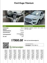 Ford Kuga Titanium - Ford Kuga: For