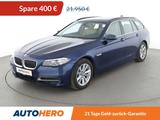 BMW 520d xDrive Aut.*NAVI*BI-XENON*TEMPO*360° - mit Diesel-Antrieb: Blau, Vollleder, Scheckheftgepflegt, Kombi