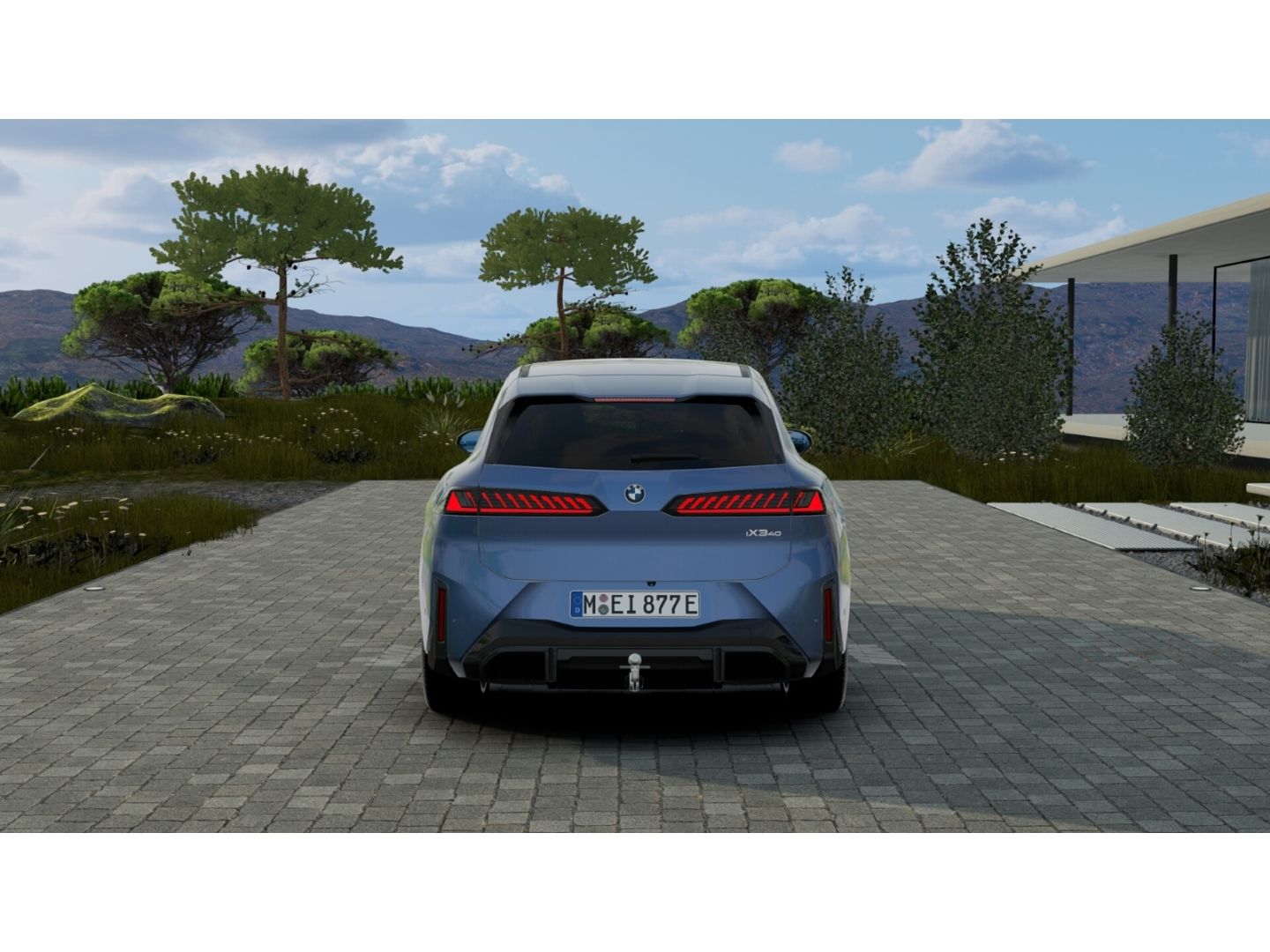 BMW iX3 40 M Sport Pro HeadUp Pano AHK Autobahn 22KW imagem 3