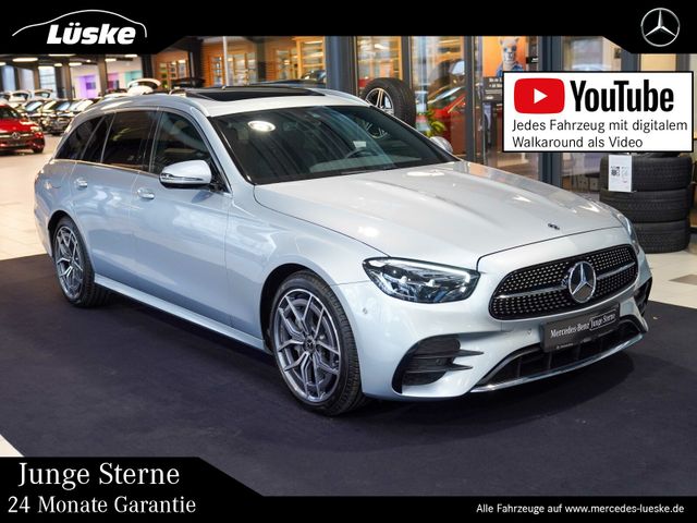 Mercedes-Benz E 220 d T 4M AMG Line Schiebedach AHK Kamera DAB