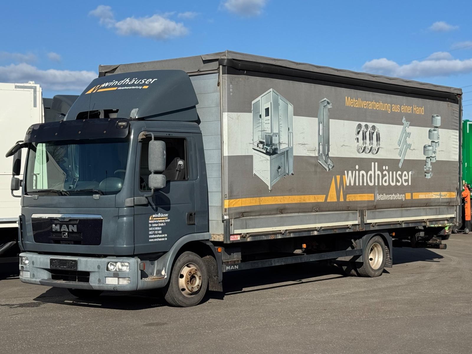 MAN TGL 8.220 BL / Schiebeplane / Edascha / 7,2 m