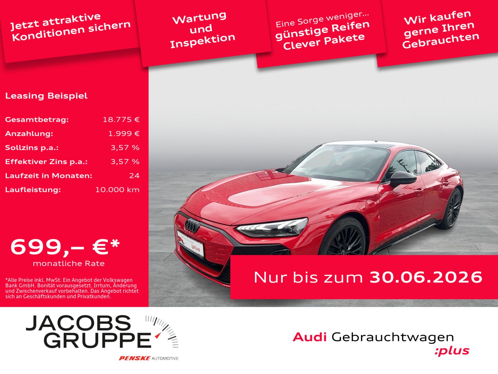 Audi e-tron GT qu. Black/Facelift/S-Sitze/Pano/Allrad