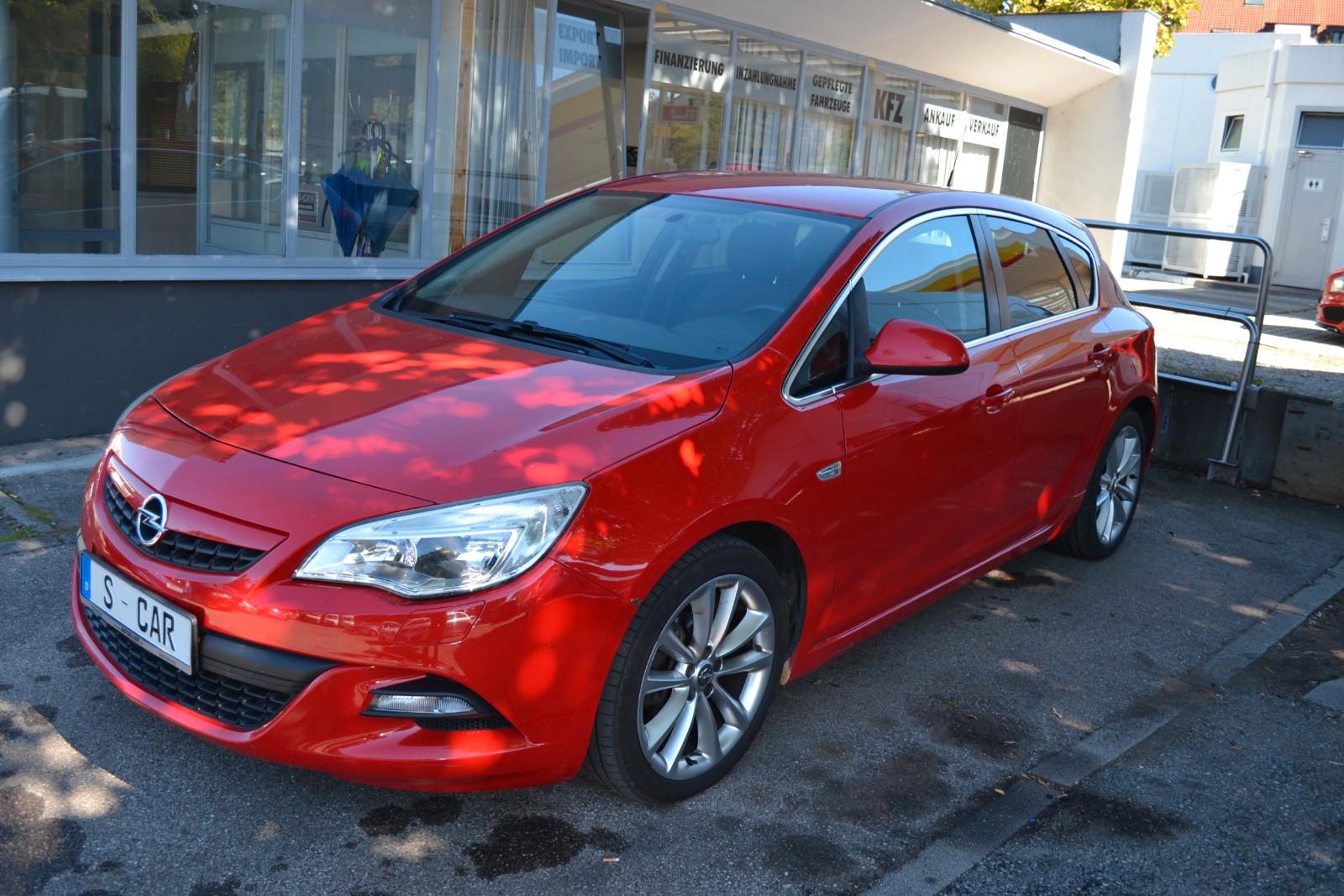 Opel Astra J Design Edition Euro 5 Klima Sitzheizung
