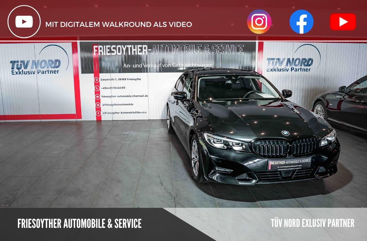 BMW 320d Lim. Sport Line AHK Digitaltacho LED Navi