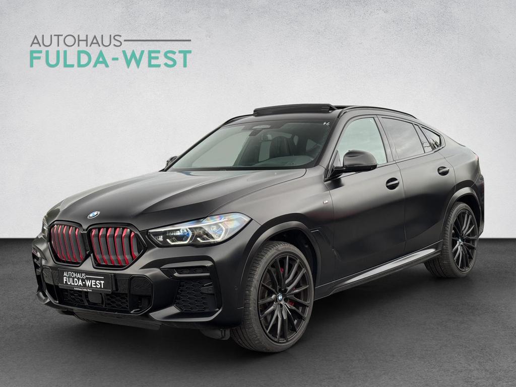 BMW X6 M50i Black Vermilion FrozenBlack Laser BW 2022