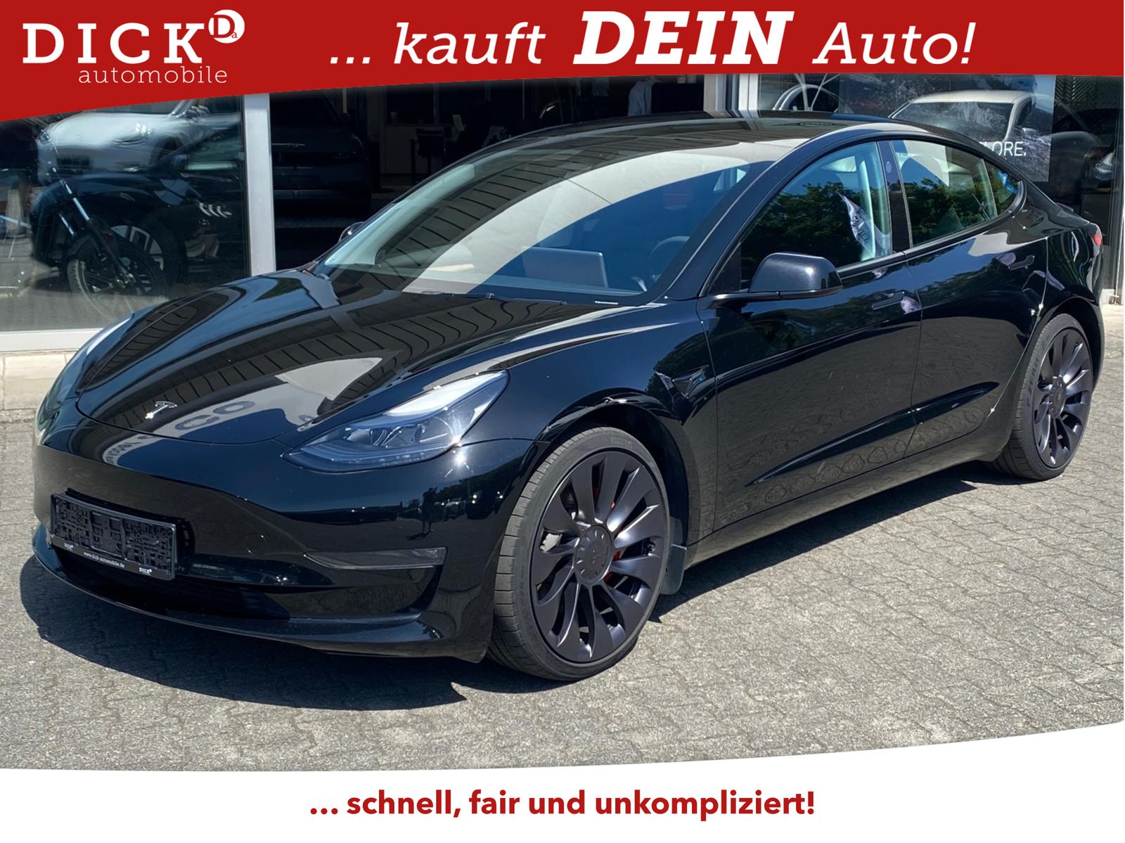 TESLA Model 3 PERFORM AWD PANO+NAVI+STDHZ+LED+SHZ+KAM+