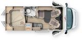 Malibu Van Comfort 600 DB charming GT skyview Auto./Auf - Malibu Comfort 600 DB charming GT skyview