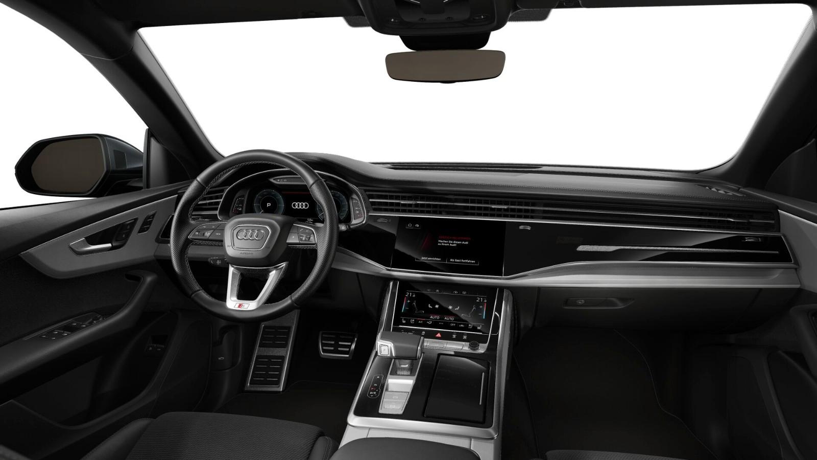 Audi Q8 SUV S line business TFSI e quattro 290 kW tip