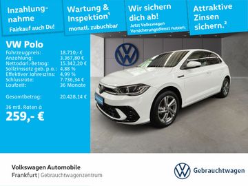Volkswagen Leasingangebot: Volkswagen Polo 1.0 TSI R-Line FrontAssist IQ.Light DAB+