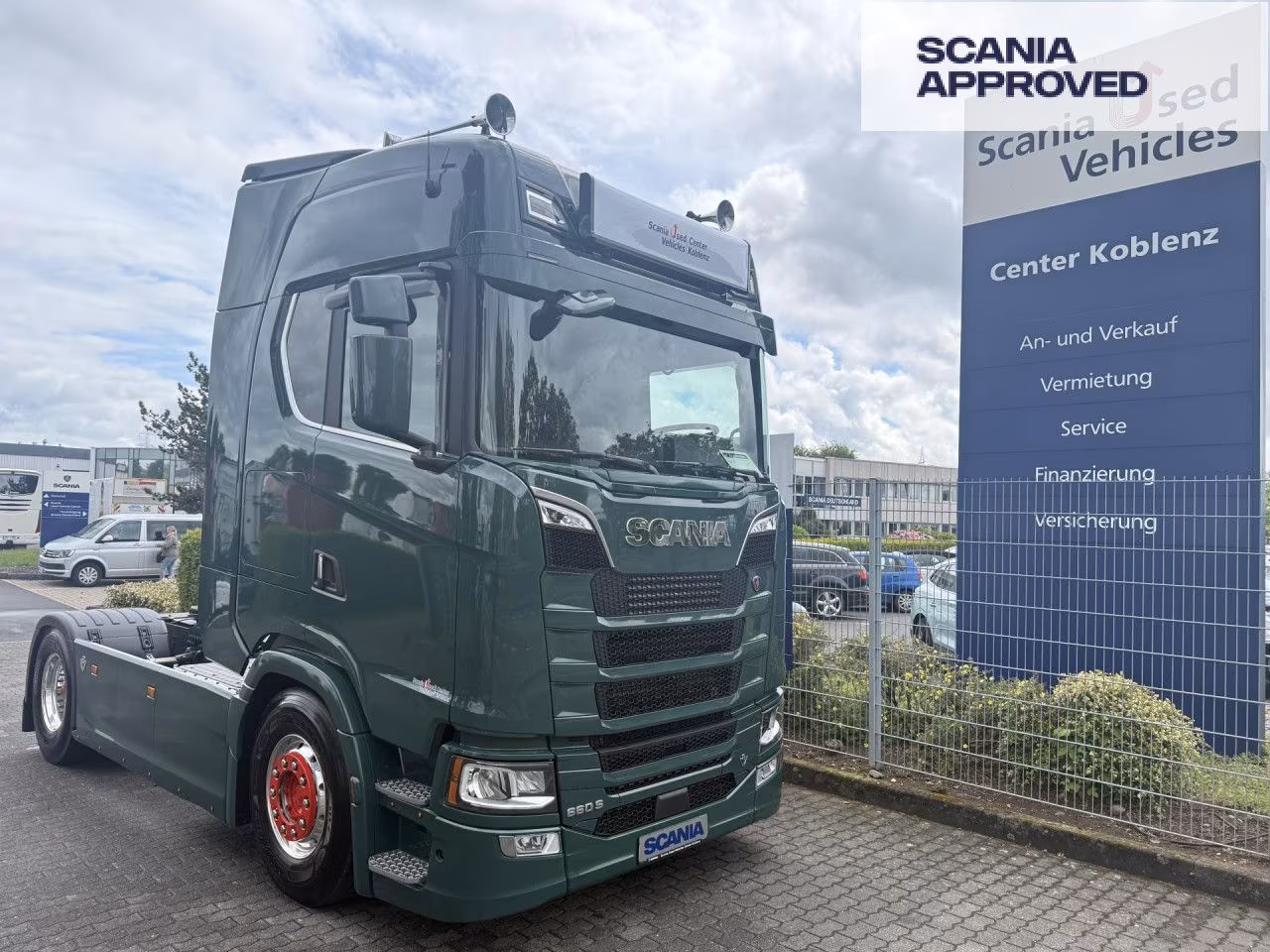Scania S 660 - V8 - HIGHLINE - ALCOA - ONLY SCR - PTO