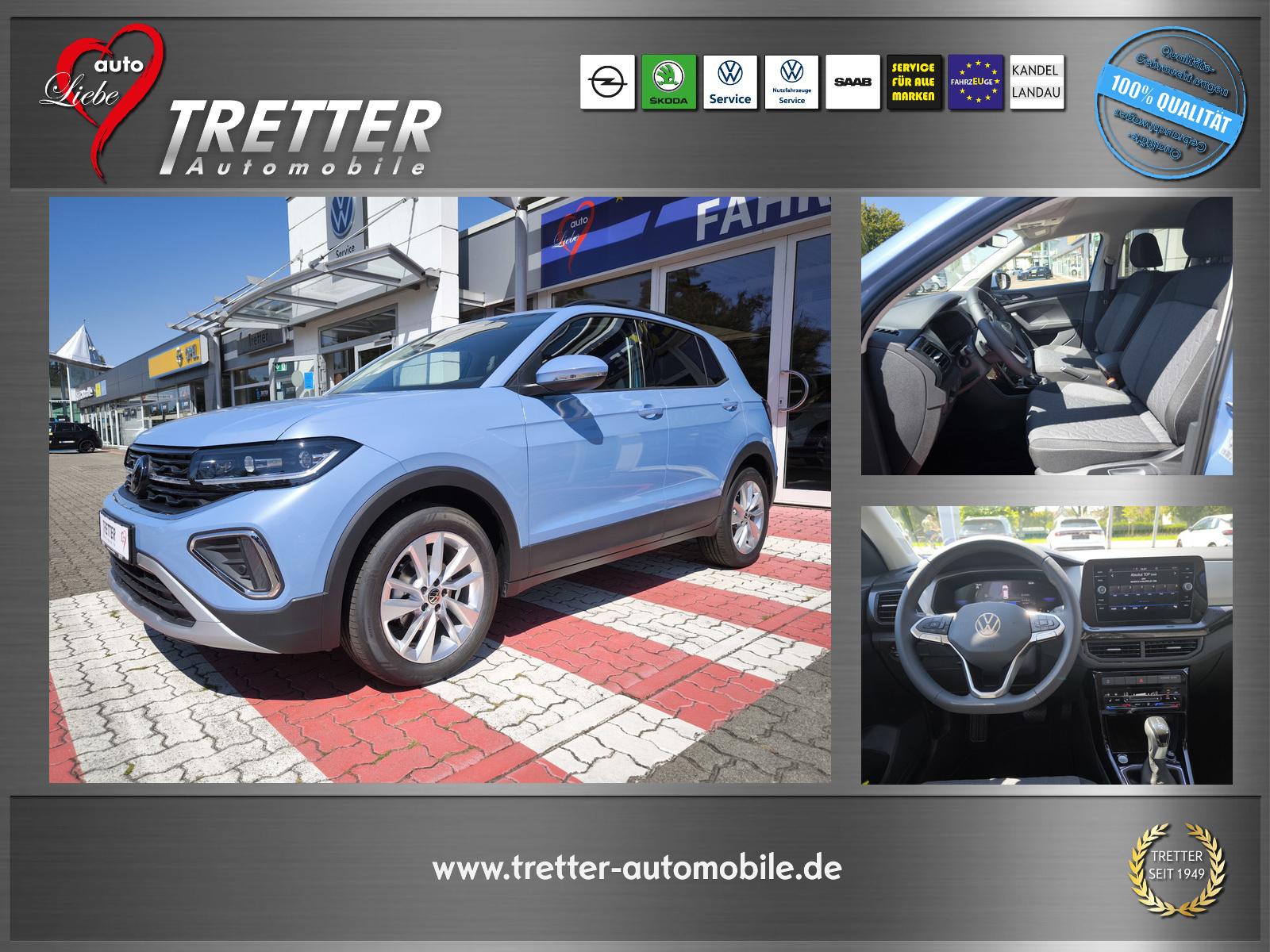 Volkswagen T-Cross 1.0 DSG Life RüKam IQLight SitzHz Keyles