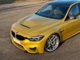 BMW M3 F80 Austin Yellow - OEM+ MPE EDELWEISS KW V3 - BMW M3 aus 2015