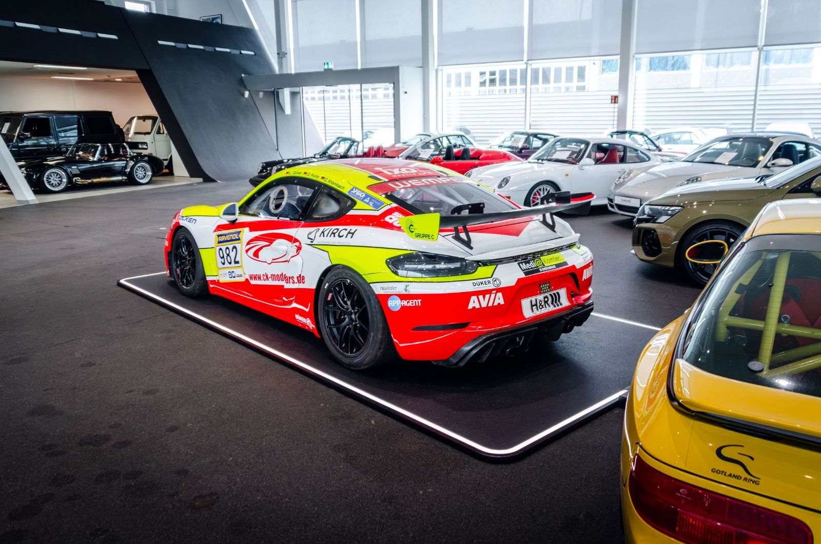 Porsche Cayman GT4 Clubsport MR DMSB Manthey foto 9