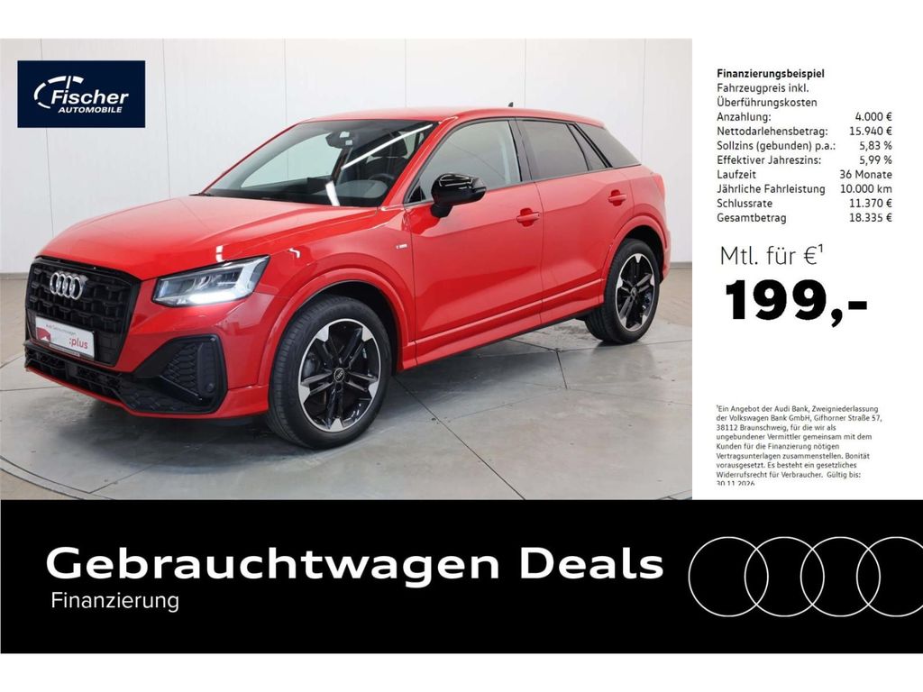 Q2 30 TFSI S line 18''/SH/GRA/ele.Heckkl./PDC