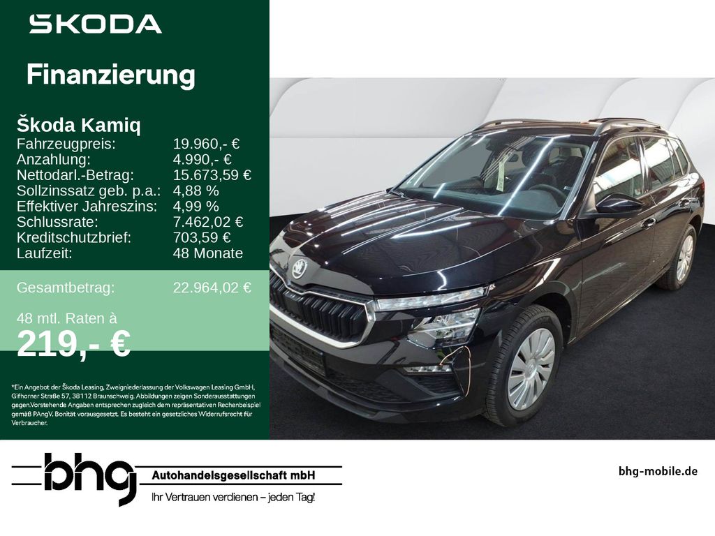 Kamiq 1,0 TSI DSG Essence Front-LaneAssist LED A