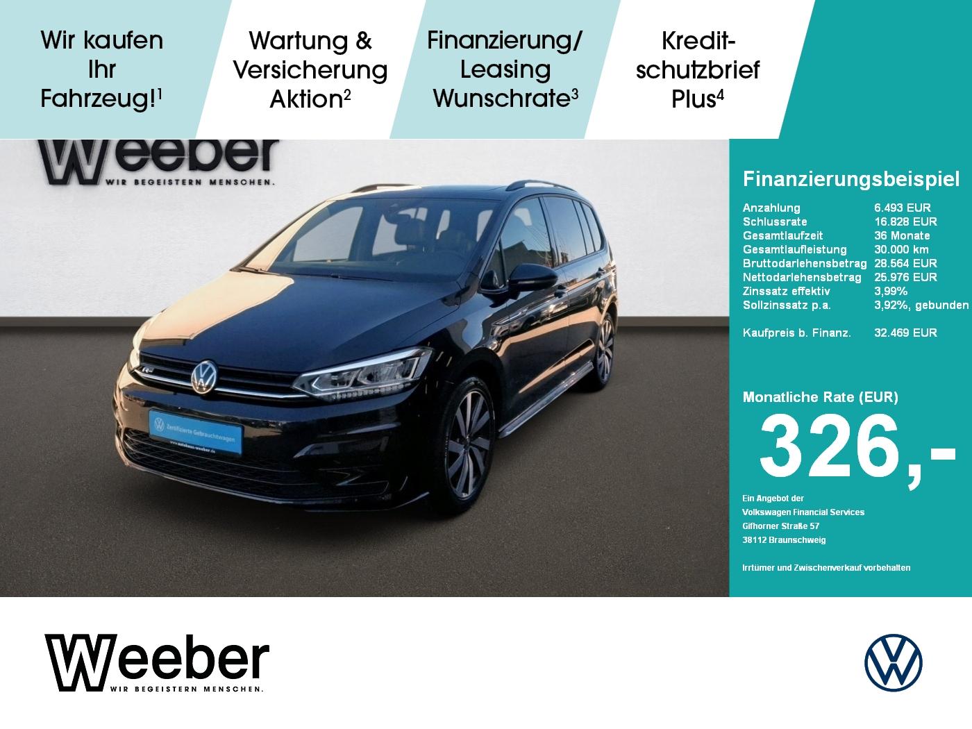 Volkswagen Touran Highline *R-LINE*AHK*PANO*STHZ*LEDER*ACC*
