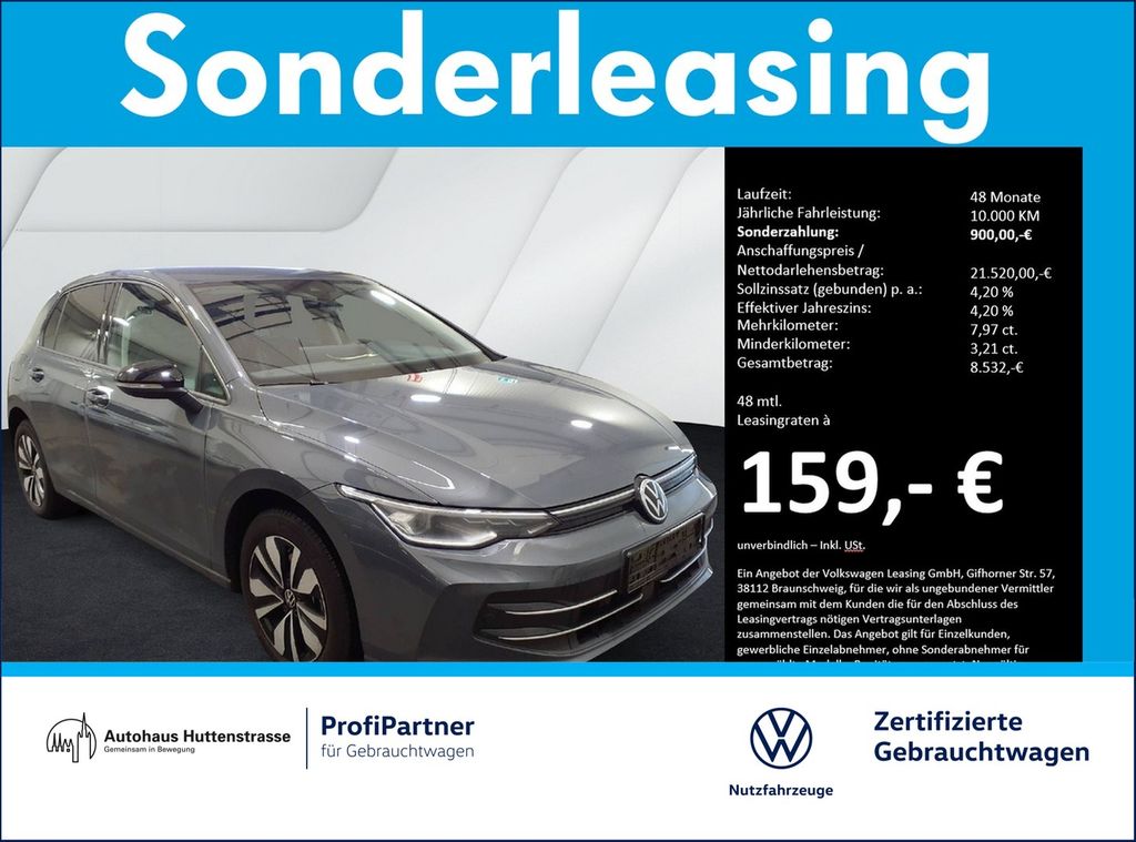 Volkswagen Golf VIII 1.5 TSI Goal FACELIFT LED NAVI AHK