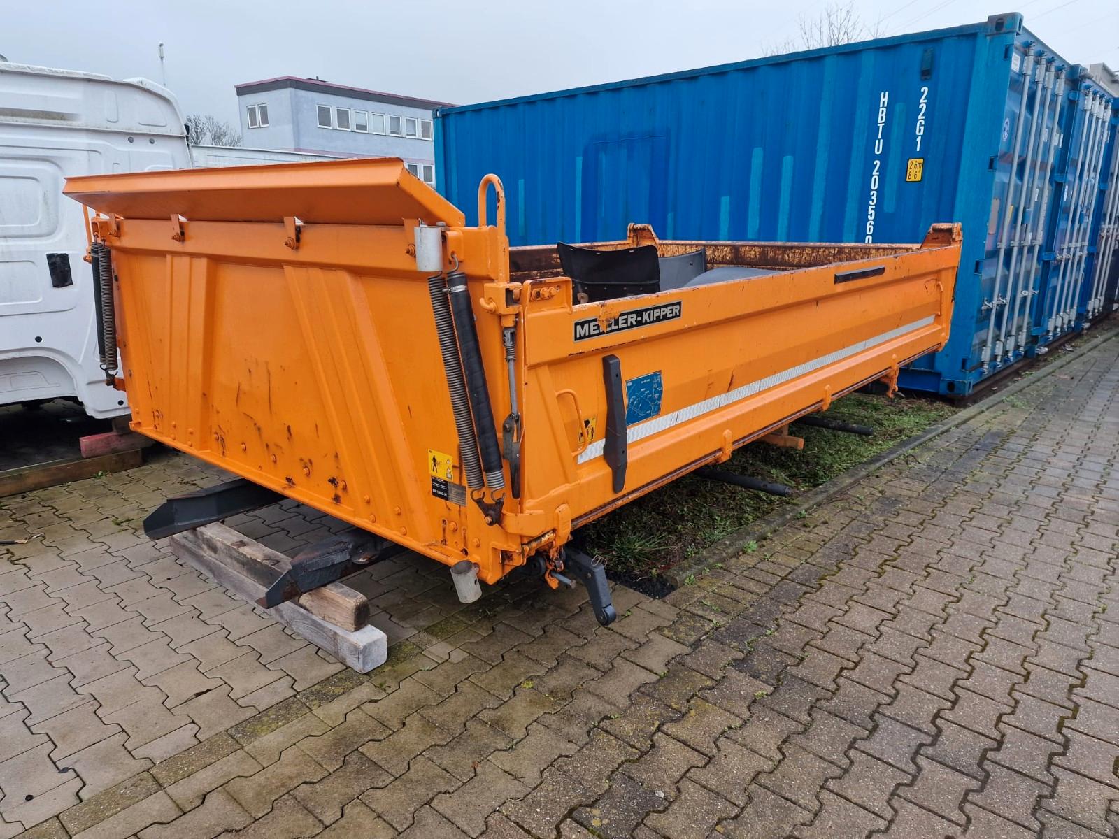 Meiller 3 Seitenkipper einzeln abgebaut
