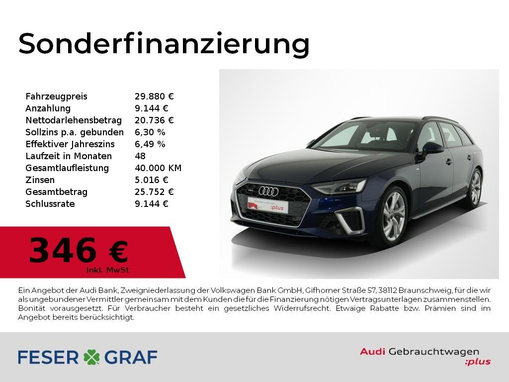 Audi A4 Avant 45 TFSI qu S Line Int Navi,Leder,Kamera