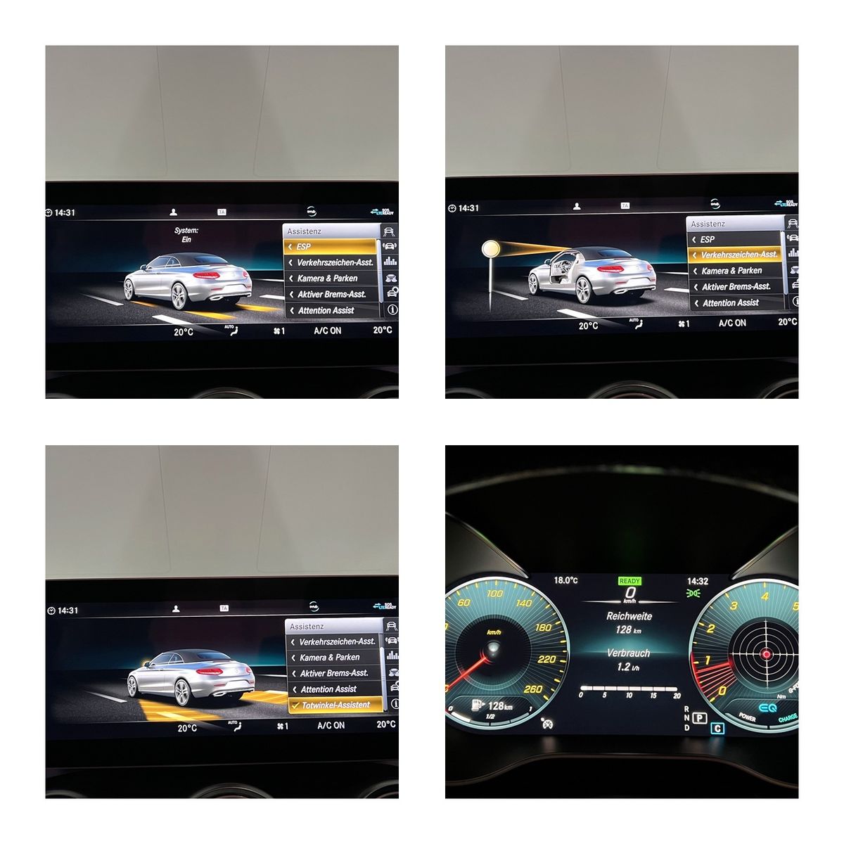 Fahrzeugabbildung Mercedes-Benz C 300 Cabrio AMG-LINE/VRTL COCPIT/360*/BURMESTER