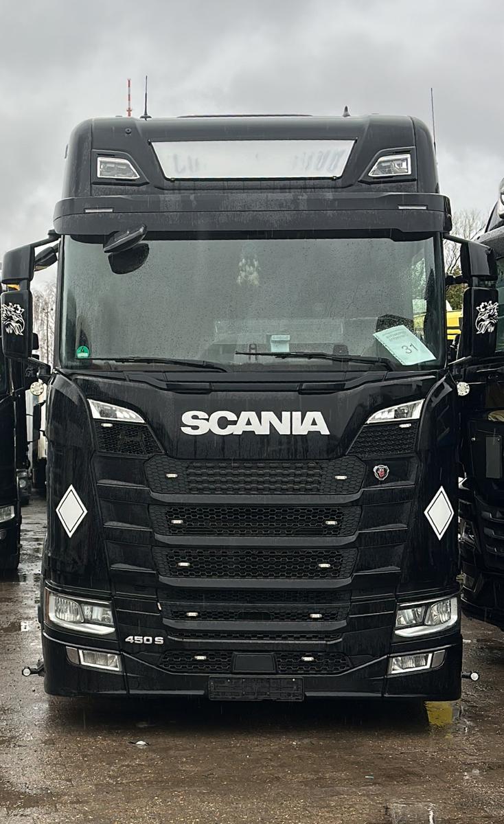 Scania S 450 Mega / Retarder / euro 6D/ 2x Tan/ Spoiler