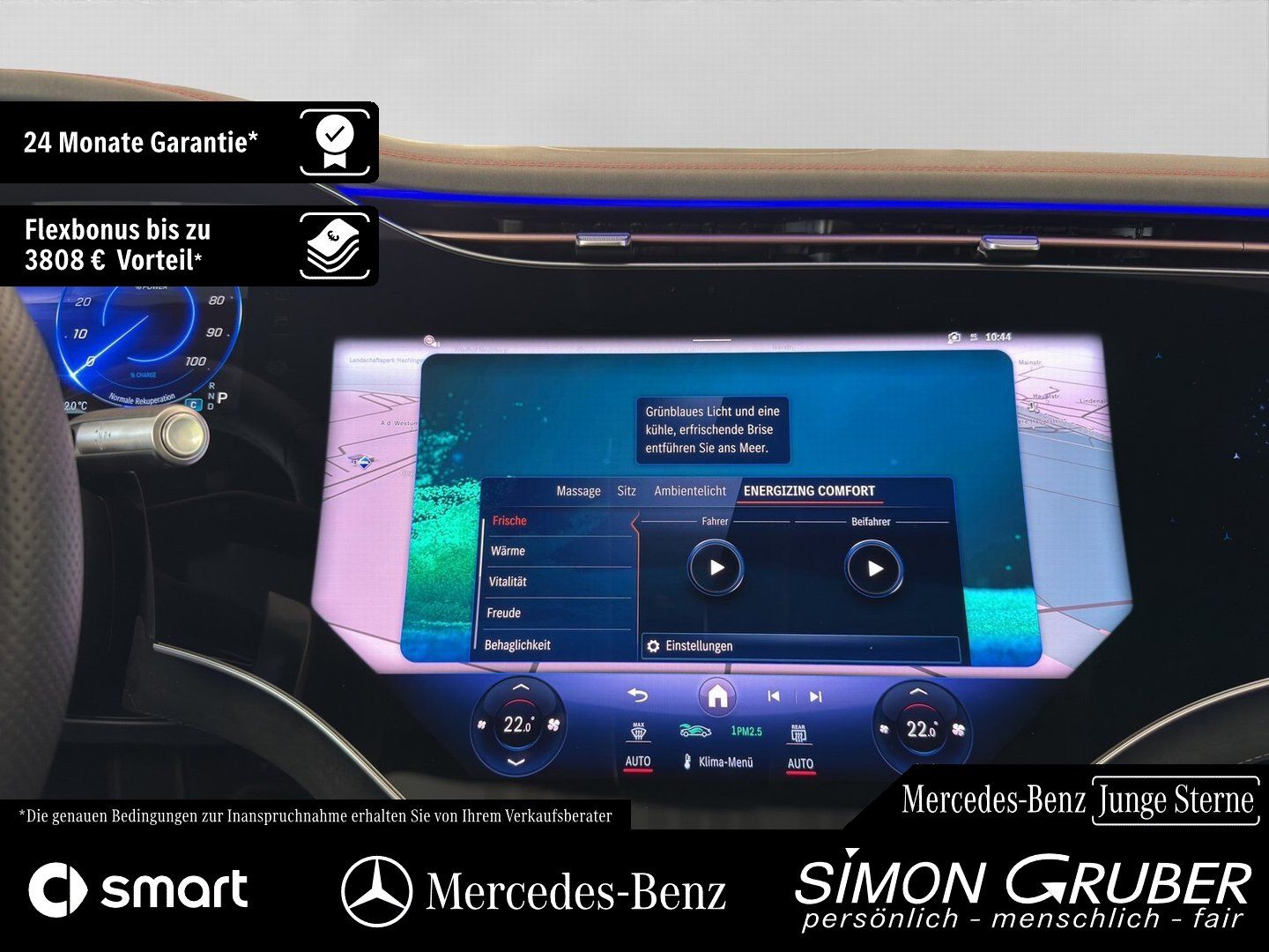Fahrzeugabbildung Mercedes-Benz EQS 500 4M AMG Pano Massage TV Guard360 118kwh