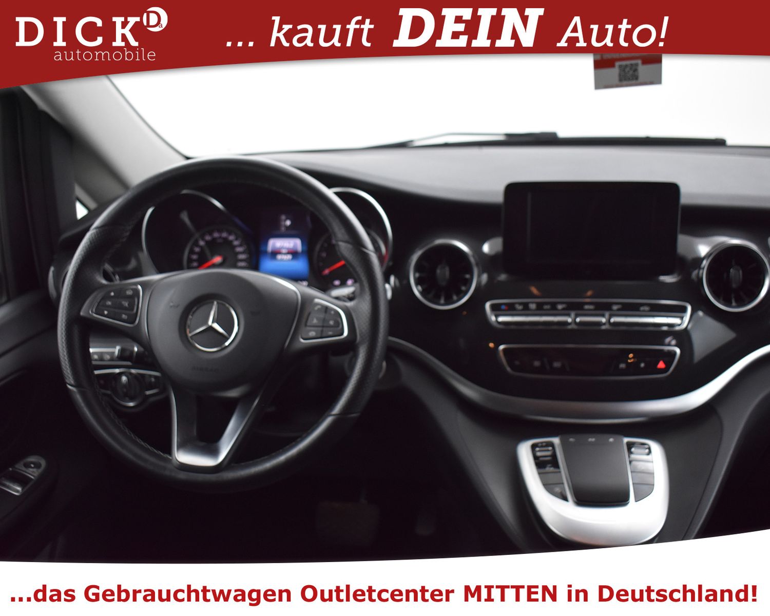 MERCEDES-BENZ V 220d 9G Lang >6SI+360°+PARK+MFL+TEMP+DAB+8FACH - Image 11
