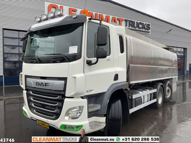 DAF FAN CF 450 Euro 6 RVS Milchtank