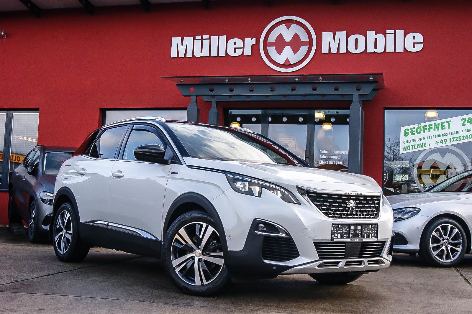 Fahrzeugabbildung Peugeot 3008 GT-LINE 1.6T PANORAMADACH LED SPORT 1.HAND