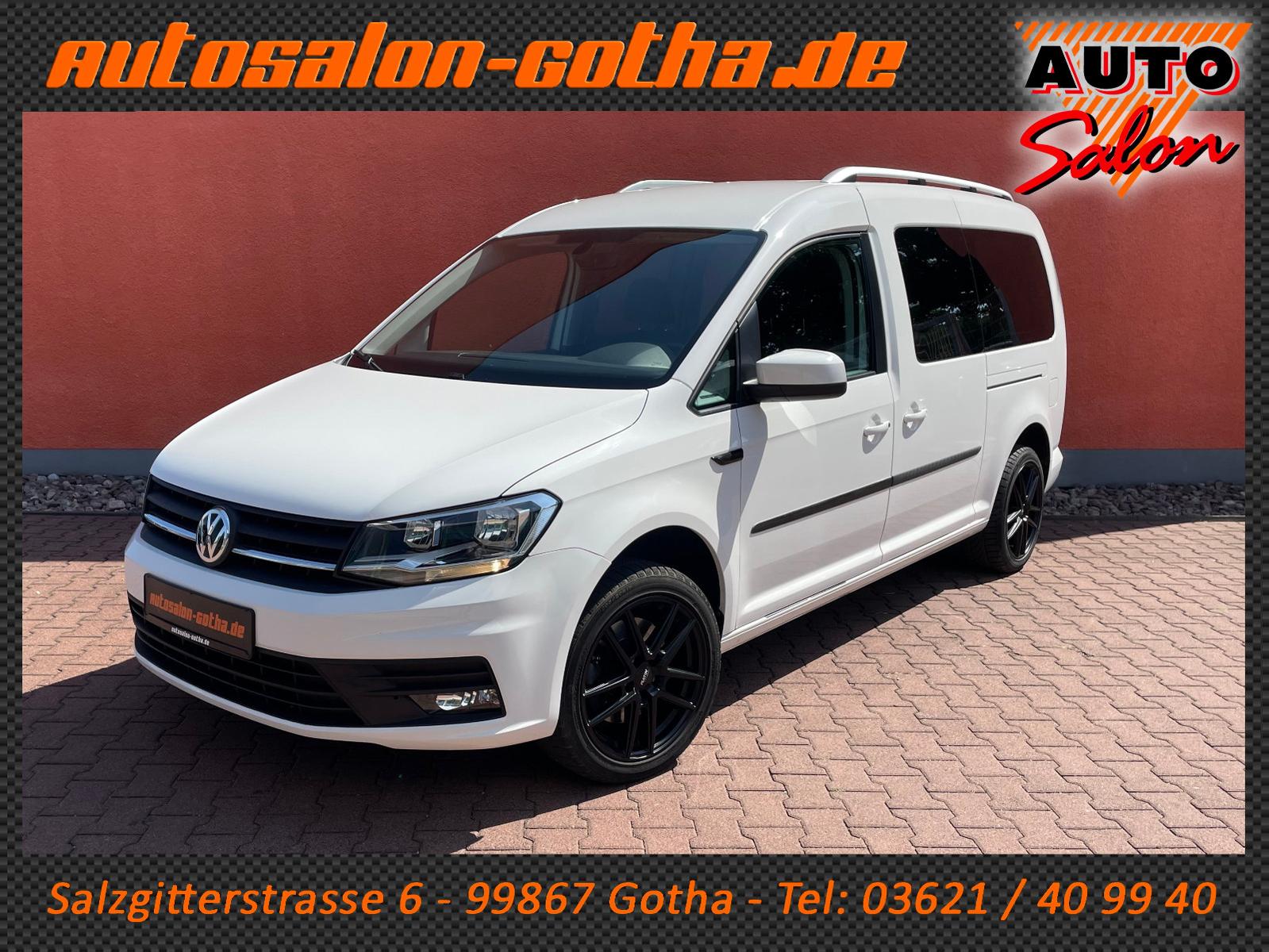 Volkswagen Caddy Maxi 1.4 TSI 7-Sitzer NAVI+APPS+Sitzhzg