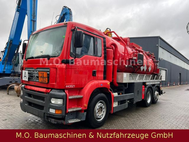 MAN TGA26.313/6x4 /Kutschke Saug u. Spühlwagen /