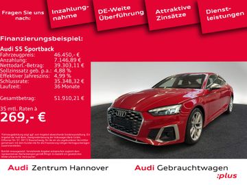 Audi Leasingangebot: Audi S5 Sportback 55 TDI quattro Matrix Kamera Memory