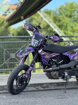 Husqvarna 701 Super Moto Tieferlegung LeoVince LED  - HUSQVARNA MOTO