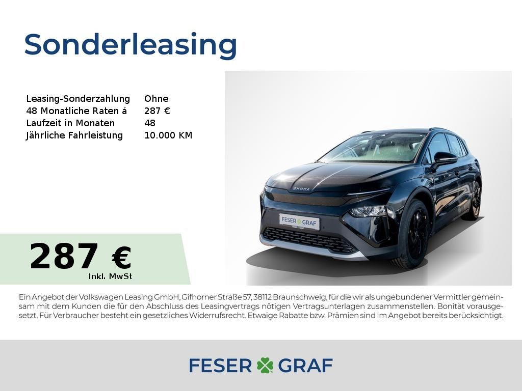 Skoda Elroq 50 Tour RFK/PDC/LED/TOT/SHZ/NAVI/TEMP