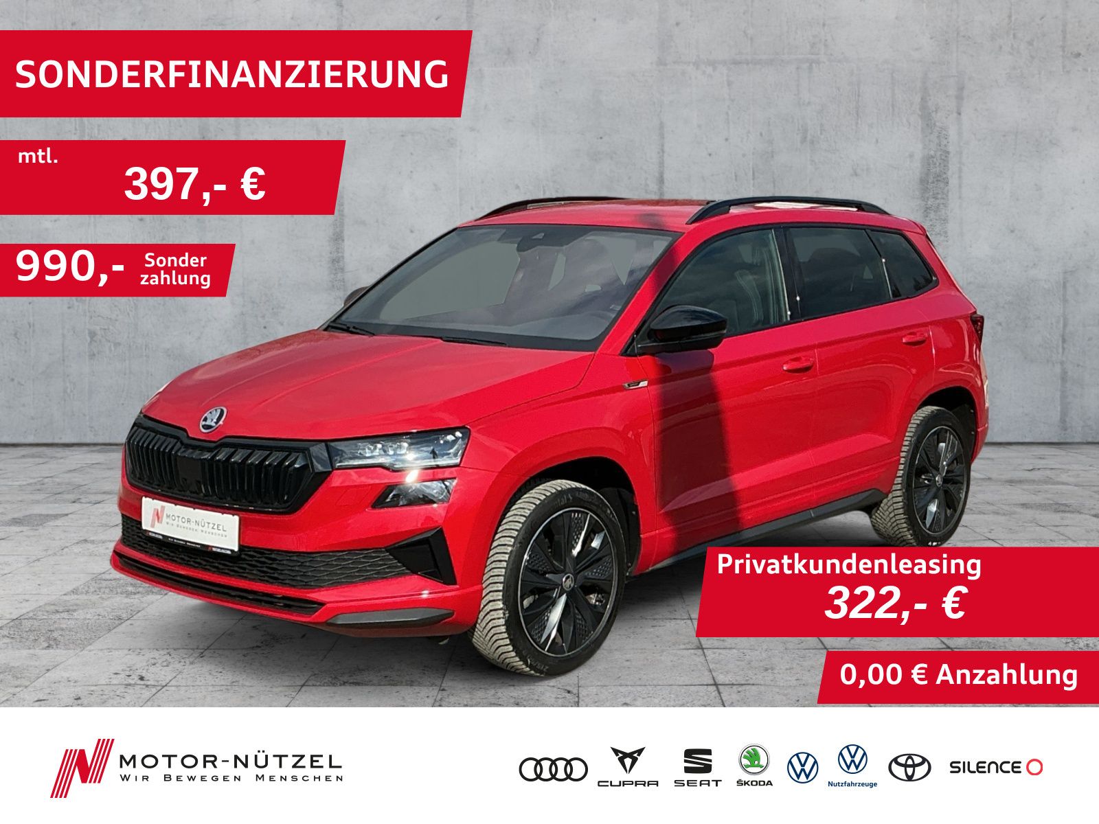 Skoda Karoq 1.5 TSI DSG SPORTLINE MATRIX+NAVI+AHK+DAB