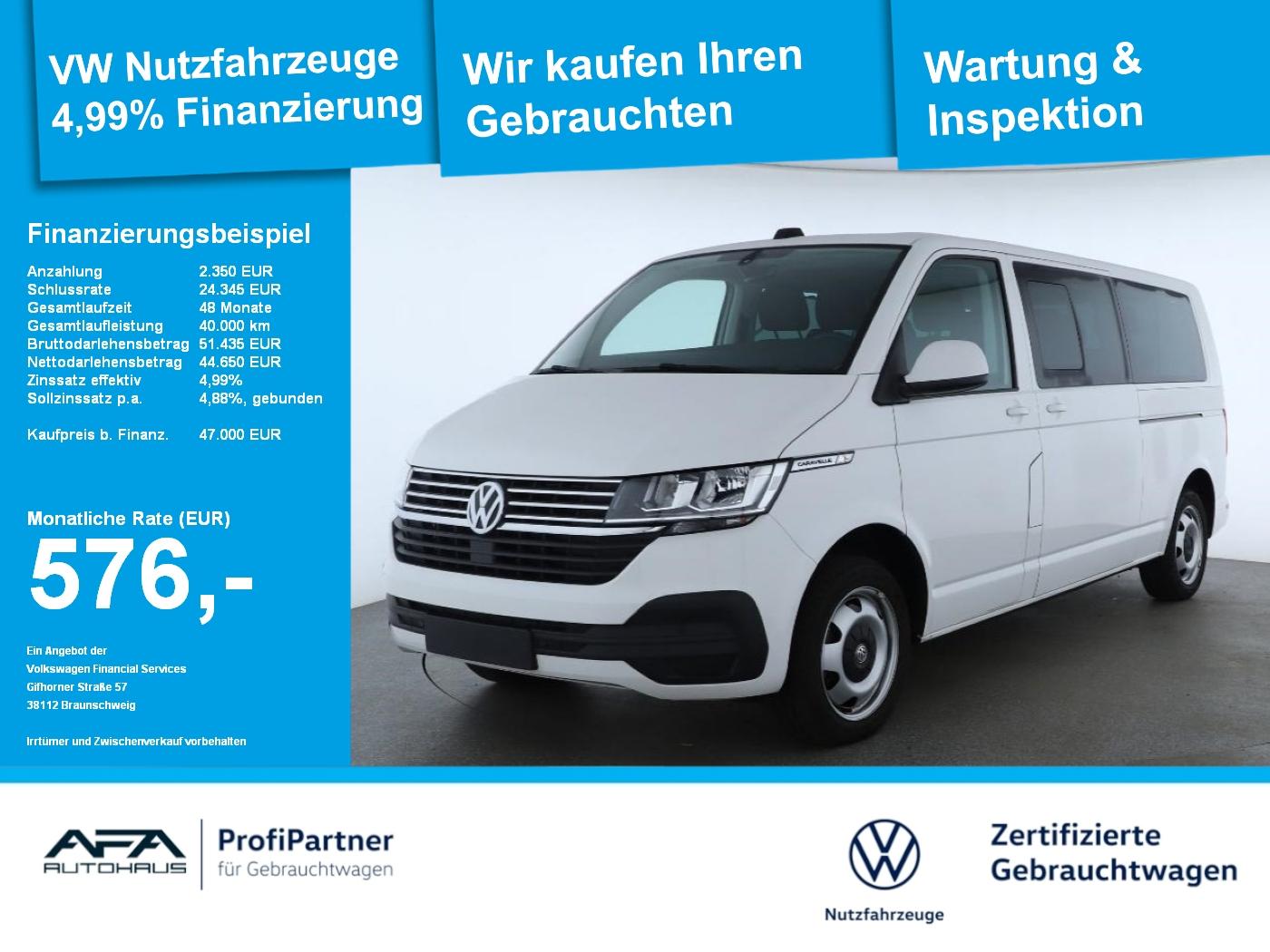 Volkswagen T6.1 Caravelle 2.0 TDI lang CL DSG AHK*Navi*ACC