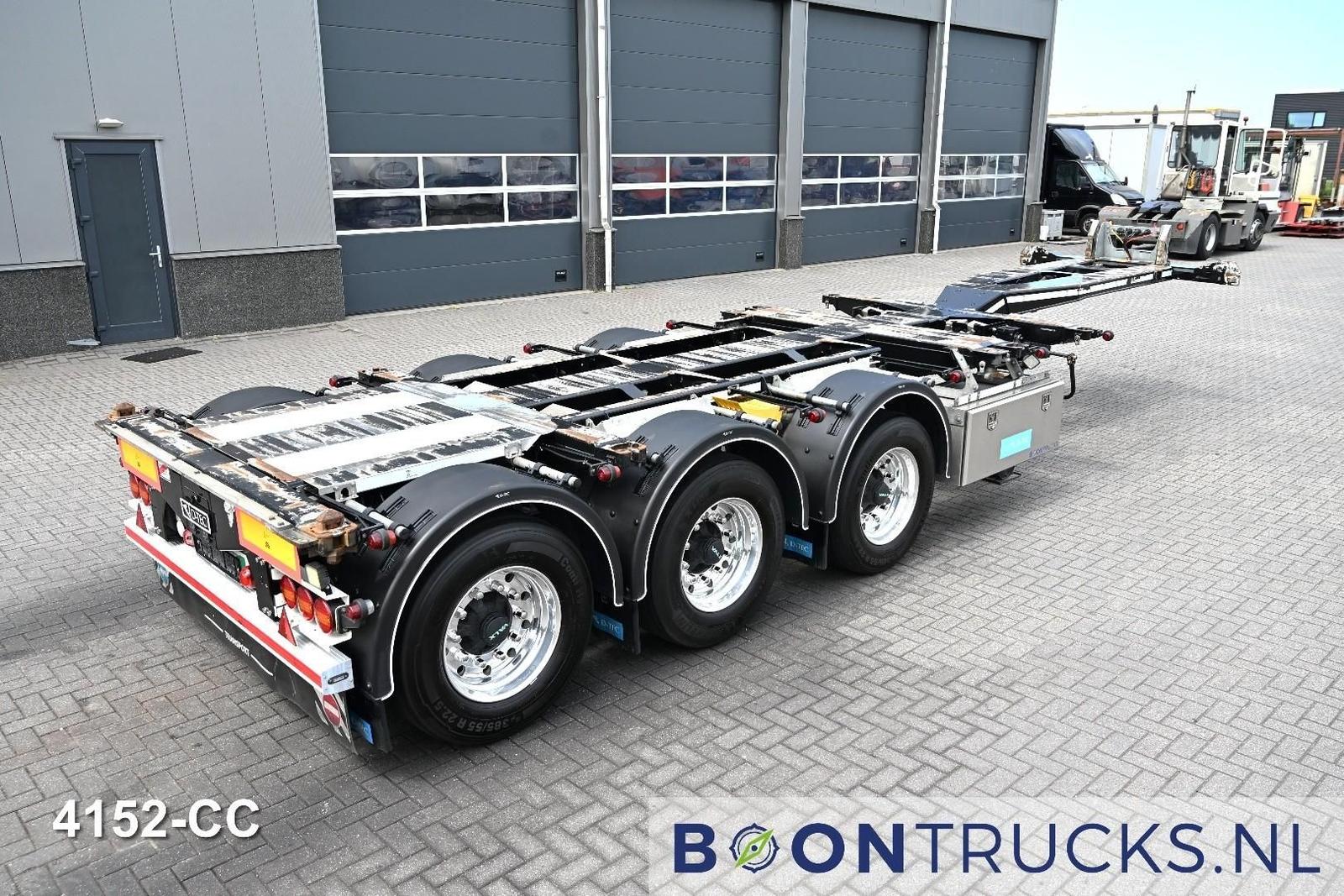 D-TEC FLEXITRAILER HD | 2x20-30-40-45ft HC * 2x LIFT A