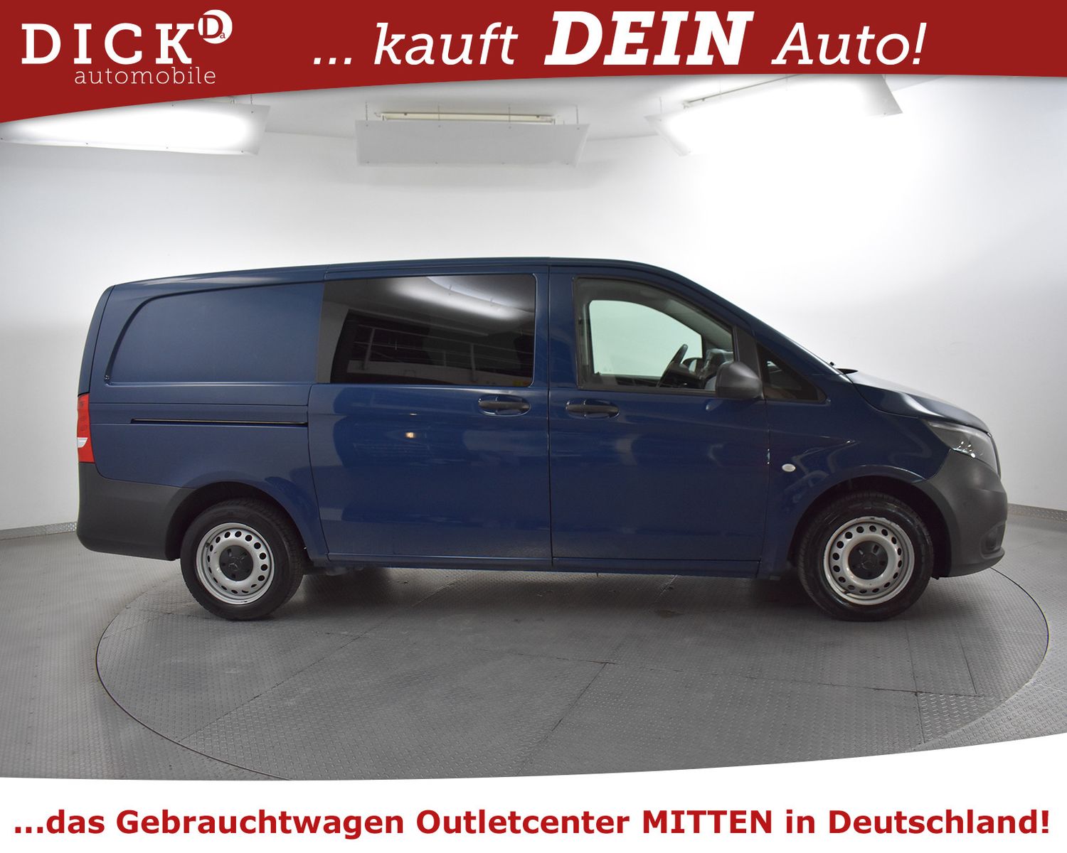 Fahrzeugabbildung Mercedes-Benz Vito Mixto 114 CDI BT Lang 4SITZE+KLIMA+TEMP+AHK