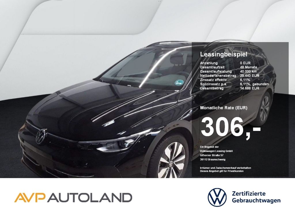 Volkswagen Golf VIII Variant 1.5 eTSI DSG GOAL | NAVI | AHK