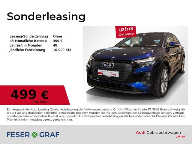 Audi Q4 Sportback 45 e-tron qu.,LED,Navi Pro,AZV,20"