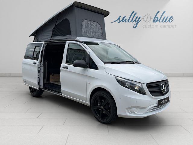 Salty Blue Mercedes Vito 114 CDI Automatik, Premium Ausbau